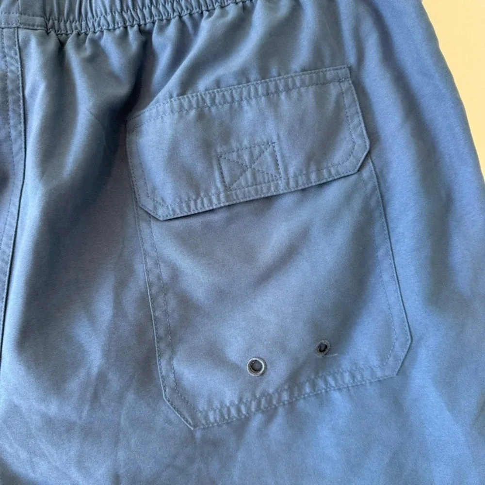 Vineyard Vines Mens Navy Blue Mesh Lined Swim Trunks Board Shorts Size Large